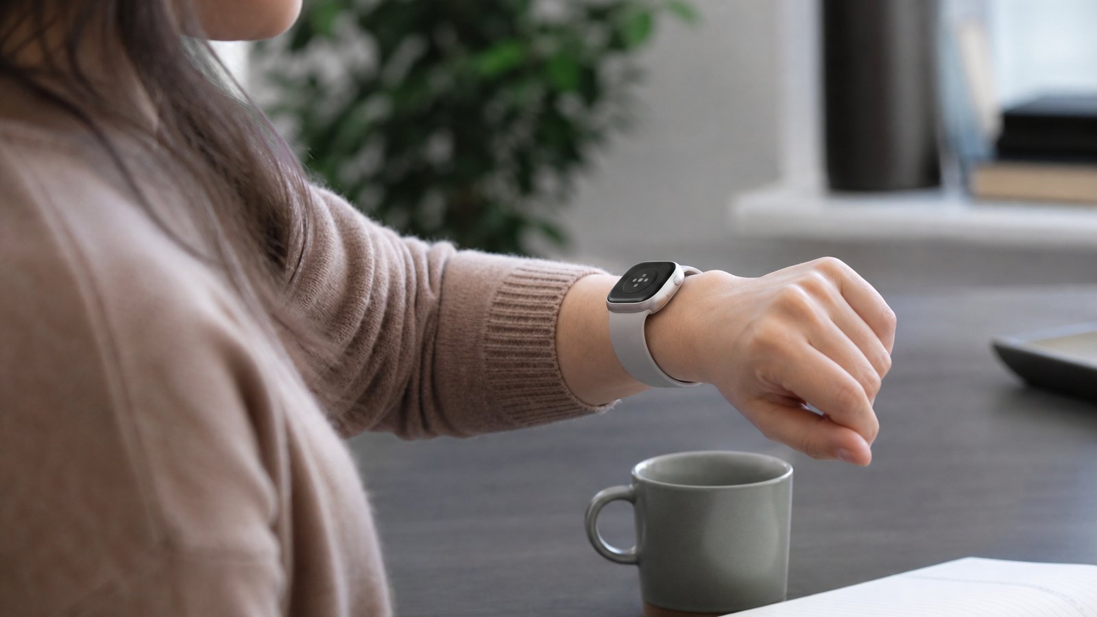 Lifestyle product scene for best smartwatch for stress monitoring uk